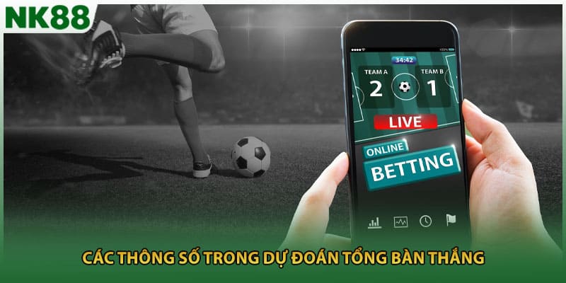 Các thông số trong dự đoán tổng bàn thắng