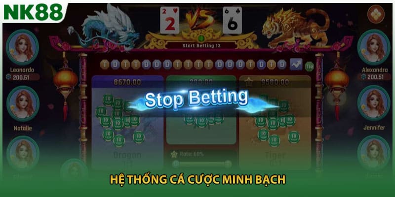 Hệ thống cá cược minh bạch